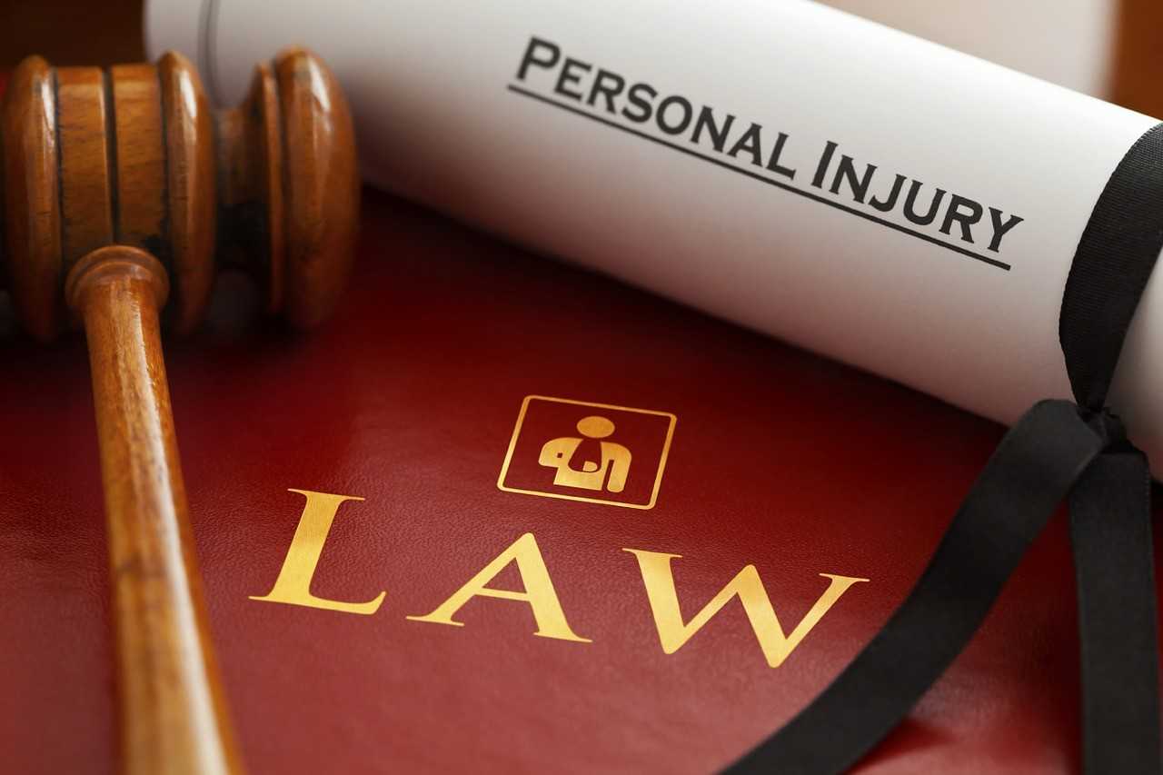 personal injury legal paperwork